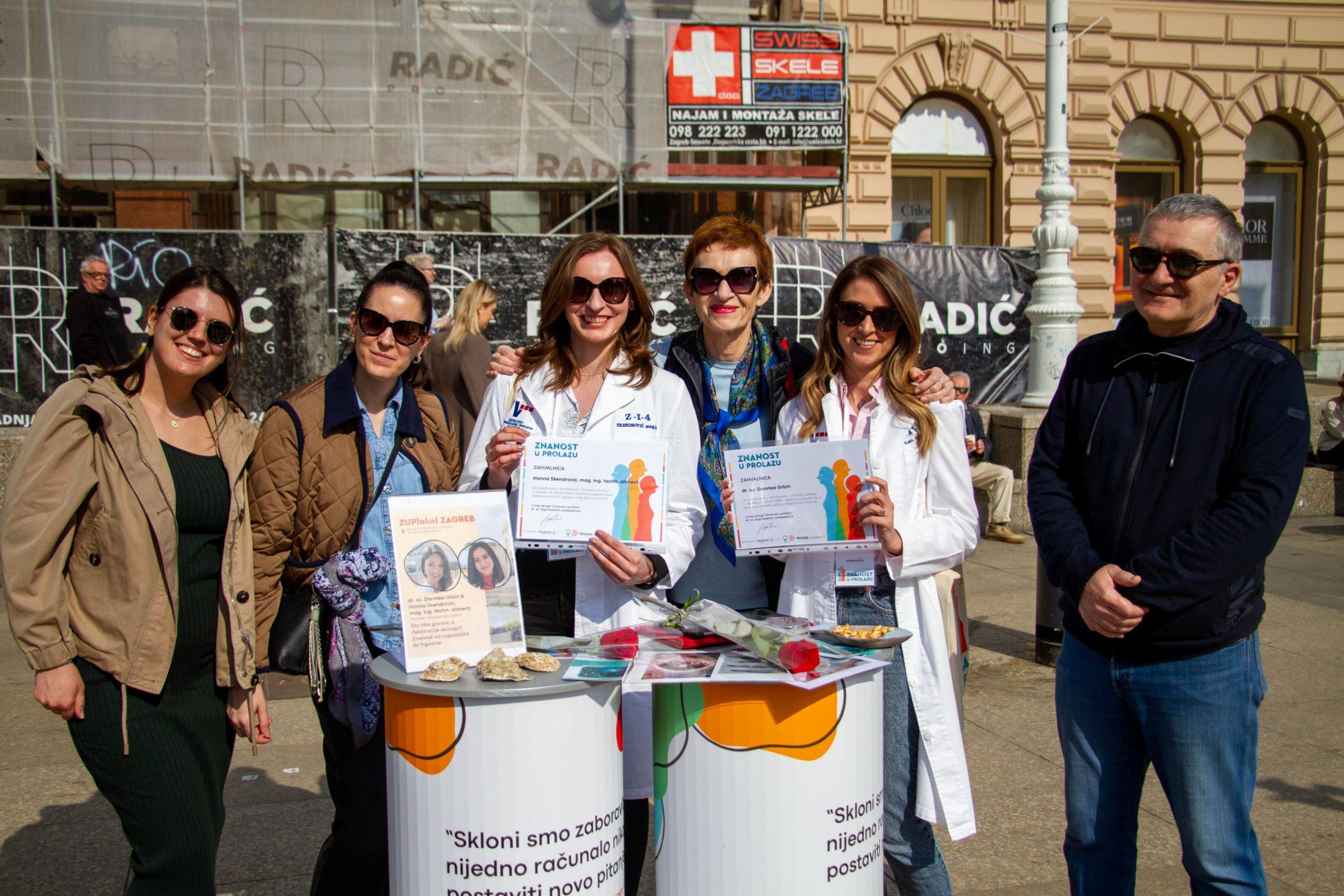 Istraživačice HVI-a na Radio Sljemenu i manifestaciji Znanost u prolazu